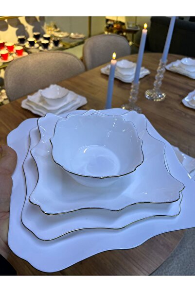 SİHİR Decovien marka 6 kişilik 24 parça yemek takımı