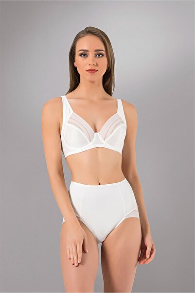 OBJE Kadın Ekru Lısca Modeli Sütyen Takım