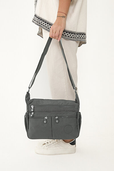 Sanmorris 3055 Women's Water Resistant Crinkle Fabric Multi-Compartment Adjus...