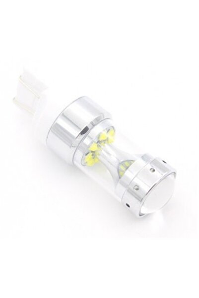 Xenon Bright Car LED Canbus T20 (W21W) WHITE 60W with CREE LEDs with a single...
