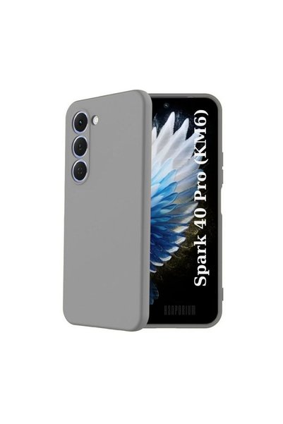 HANPORIUM Tecno Spark 40 Pro Km6 Compatible Silicone Case - Pastel Color Tone...
