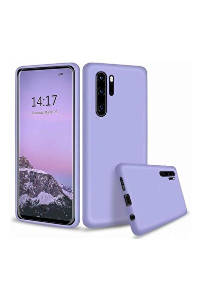 HANPORIUM حافظة سيليكون متوافقة مع هاتف هواوي P30 برو - غطاء مرن بلون الباستي...