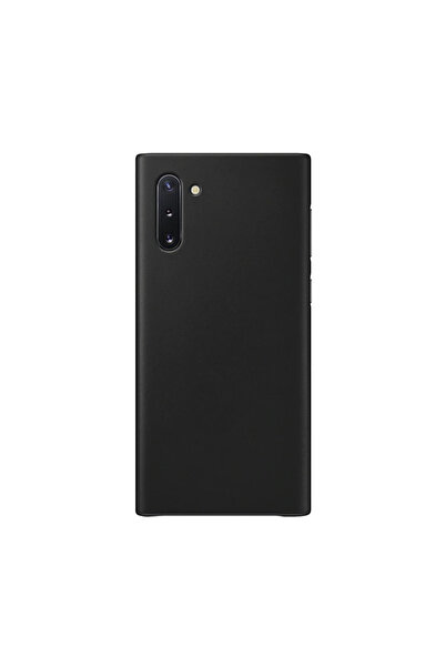bewn Samsung Galaxy Note 10 Uyumlu Siyah Lansman İçi Kadife Telefon Kılıfı