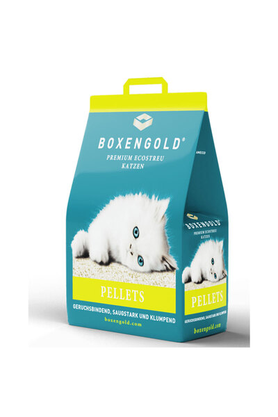 PisiMall Așternut Boxengold Premium, pentru pisici, sub formă de granule, 10L...