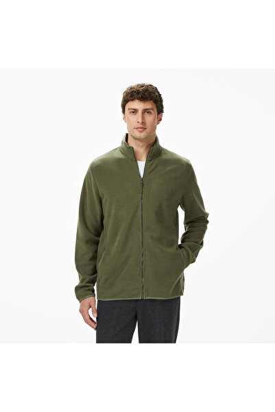 Nautica Ανδρικό φούτερ με πράσινη κανονική εφαρμογή