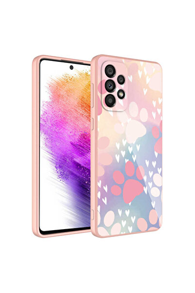 Subutu حافظة لهاتف Galaxy A13 4G مصنوعة من السيليكون الصلب المزخرف مع غطاء إي...