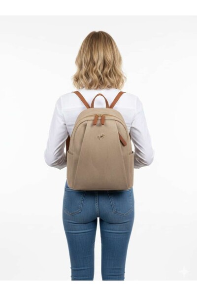 eflanmoda Miami Polo Club Women's Backpack Dimensions Width 25 cm Height 30 cm