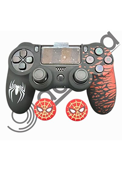 Doreka PS4 Dualshock Spider-Man Koruyucu Silikon Kılıf ve Analog korucusu
