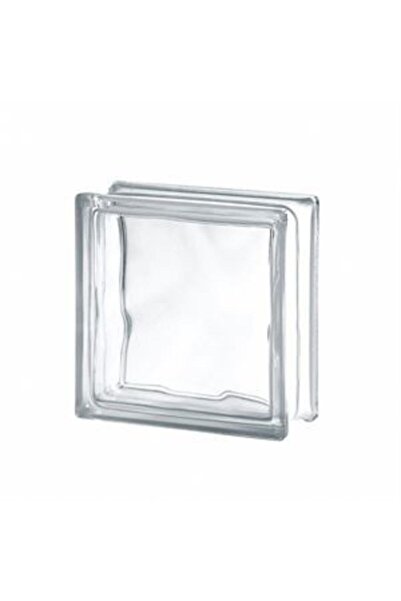 Art Picasso Şeffaf Cam Tuğla 10 Adet (kare desen)