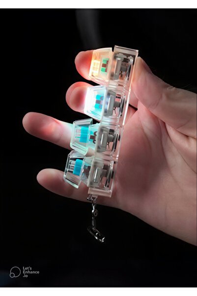 VEX Outdoor Işıklı Klavye-Stres Giderici Anahtarlık - BLUE SWİTCH - Rastgele ...