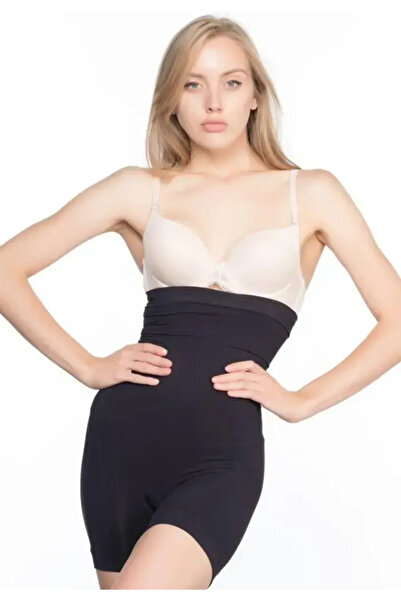 TOSKI High Waist Seamless Corset, Black