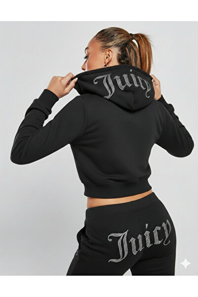 Bozz&Bozz Collection Set de trening pentru femei, cu imprimeu Crystal Stone, ...