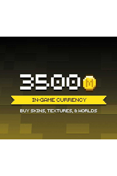 MINECRAFT Minecoins Pack - 3500 MineCoins Bakiye Yükleme Kodu