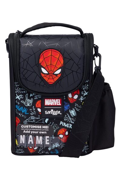 SMIGGLE Spider-Man Junior Id Lunchbox with Strap