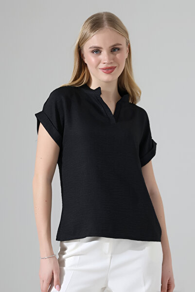 lubiti Judge Collar Linen Shirt