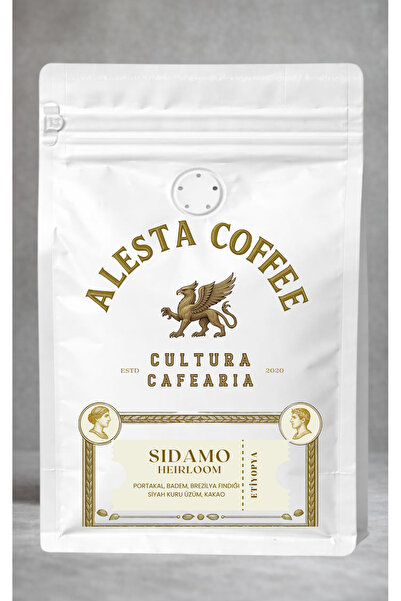 Alesta Coffee Ethiopia Sidamo Heirloom Ground Filter Coffee 250 Gr.