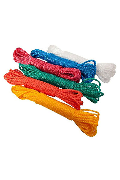 Nemere حبل غسيل نايلون بطول 10 أمتار، 24 قطعة من نيمير هوم