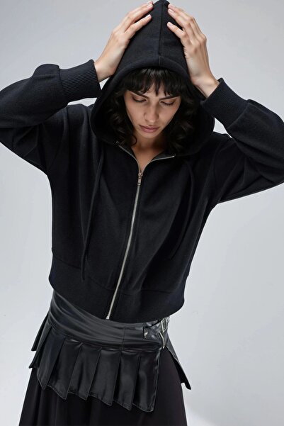 Hiccup Busem Hooded Zippered Pocket Jacket