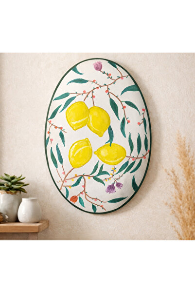 EL YAPIMI Seramik tablo/limon tablosu/el yapımı tablo