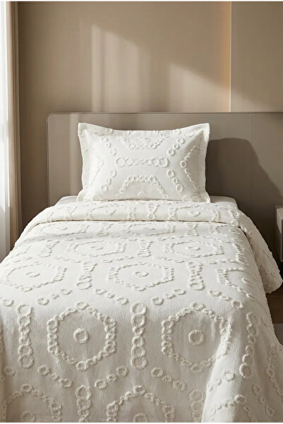 miar home perde tekstil Single Bedspread 180 X 260 cm – Valon Model 1 Piece 5...