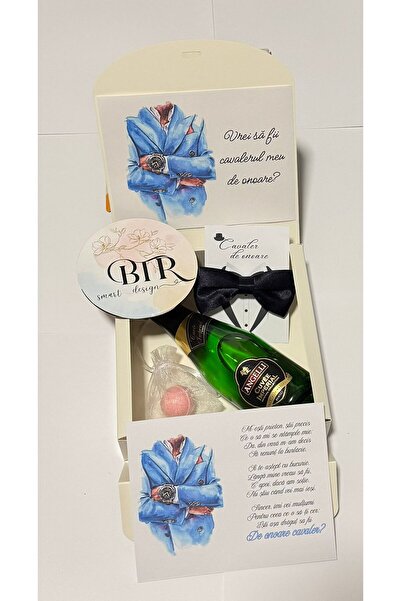 OEM Gift box "Will you be my best man?" BLUE