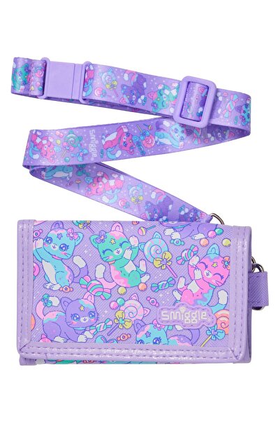 SMIGGLE Adventurous Strap Wallet Lilac