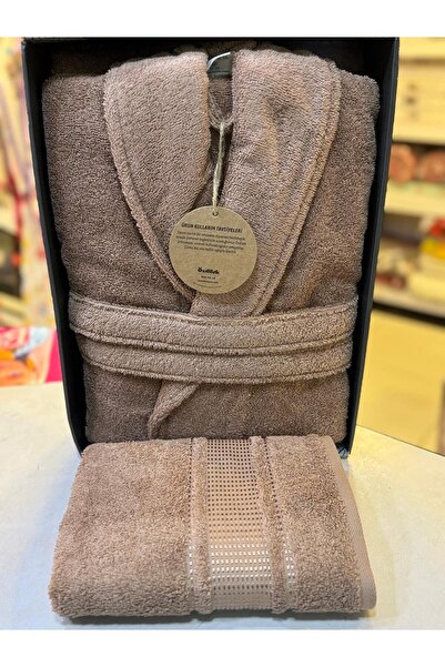 Özdilek Модерен халат + кърпа Şalyaka - Earth S-M