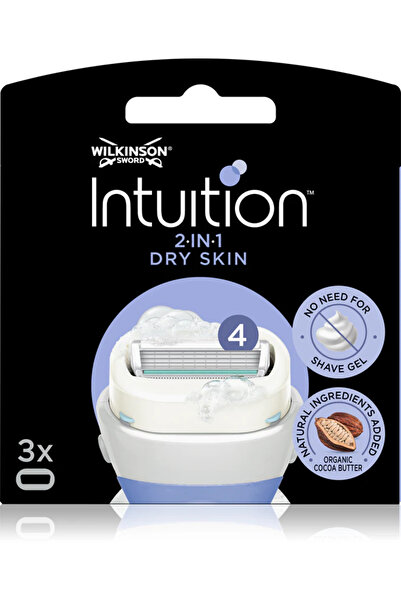Wilkinson Rezerve Intuition Dry Skin pentru femei, 3 bucati, aloe vera, vitam...