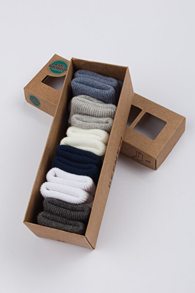 Yerli Baby 6 Pack Newborn Baby Cotton Socks 0/6 Months