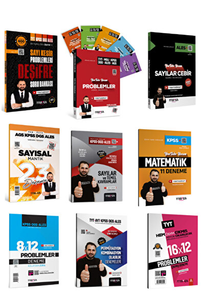 Marka Yayınları 2026 ALES Matematik Çalışma Seti Yektugmat Yasin Kara