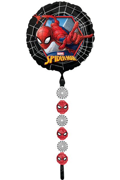 Anagram Balon folie Spider-Man rotund airwalker 60x170 cm