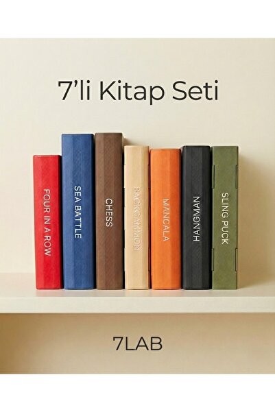 7LAB 7'li Oyun Kitap Seti