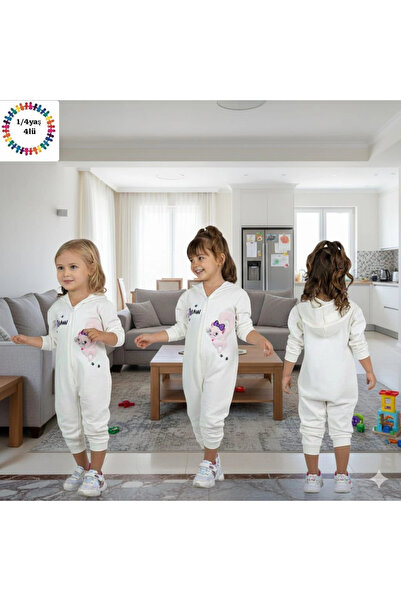 BİGÜMEX Children's Jumpsuit with Zipper & Hood