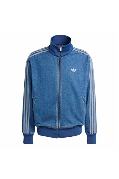 adidas Navy Blue Men's Jacket Denim Fb Tt Kd1517