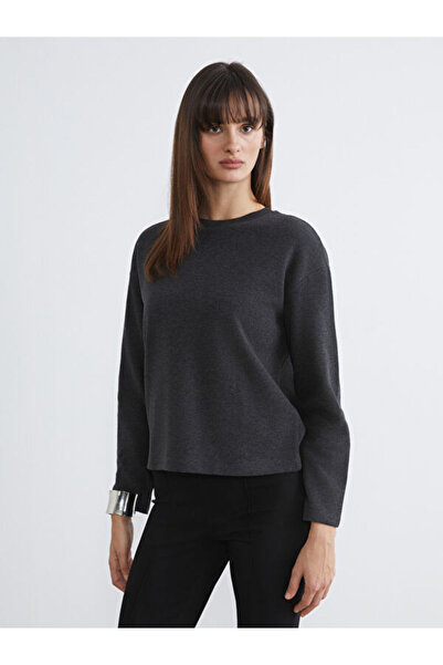 LC Waikiki Sweatshirt pentru femei cu guler oval Sparkling Choices de la Shin...