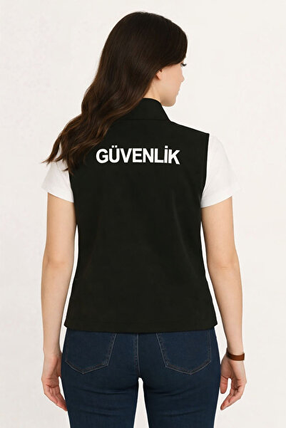 ARTHUR Yazlık 3 Cepli Nakış İşlemeli Göğüsten Logolu Kadın Özel Güvenlik Yeleği