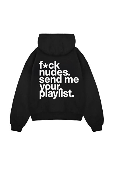 Onlyy wezzy Fck Nudes Hırka Zip Hoodie