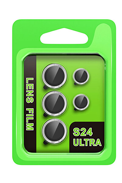 NewFace Sptrns Samsung Galaxy S24 Ultra Raze Metal Camera Lens (03408) - Silver