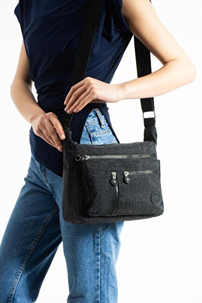 Baginn Γυναικεία τσάντα Messenger Ελαφρύ ύφασμα κλίνκερ με πολλές τσέπες Τσάν...