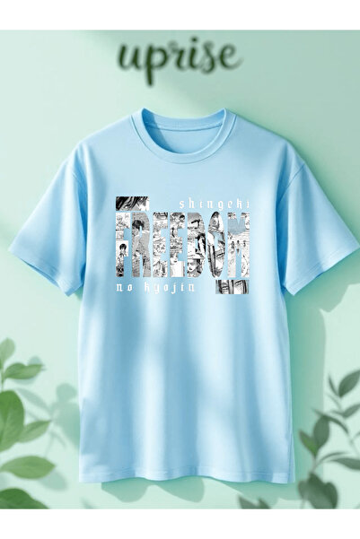 Vordevia Shingeki No Kyojin Freedom Printed Cotton Oversize T-Shirt