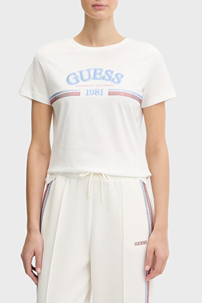 Guess Logo Cotton Regular Fit Crew Neck t Shirt V6Ri16I3Z14 t Shirt V6Ri16 I3...