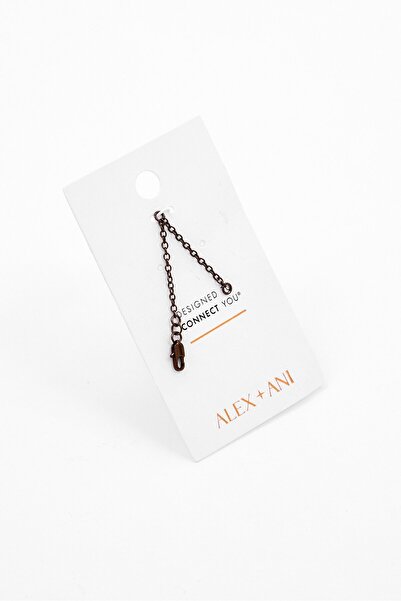 Alex and Ani Women Cable Chain Extender, Chocolate Brown