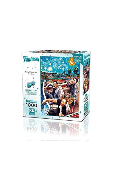 Ks Puzzle 20823 Puzzle 1000 Starry Night of Art