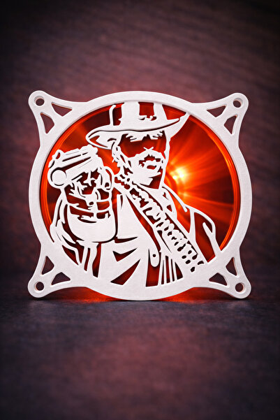 MAHLA Accesoriu ventilator PC alb RDR 2 - Capac ventilator pentru computer de...