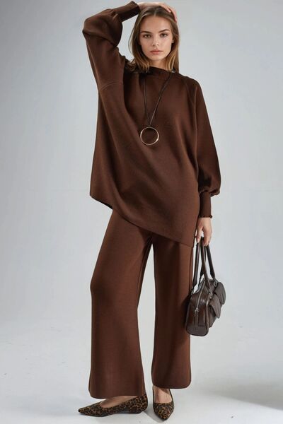 Hiccup My Fashion Relaxed Fit Sweater & Pants Knitwear Set