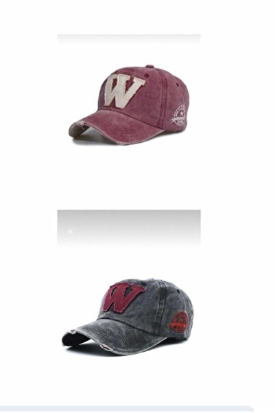 akix Set de 2 pălării unisex de baseball vintage în stil vintage