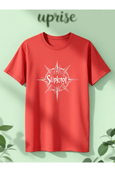 Vordevia Slipknot Printed Cotton Oversize T-Shirt