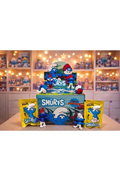 Time&Tech SMURFS (ŞİRİNLER) Hediyelik Fiğür Paket 1 Adet SMURFS (ŞİRİNLER) Gi...