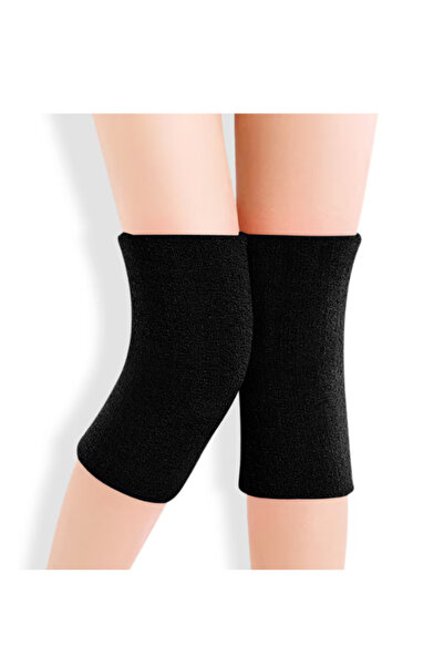 OEM Σετ 2 επιγονατίδων unisex, Sunmostar, βαμβάκι/πολυεστέρας, 14 x 24 cm, μαύρο