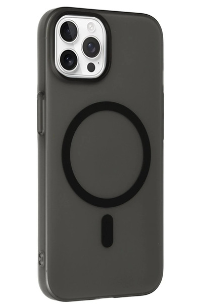 POYRAZ MARKET غطاء جوكو آيفون 14 برو ماكس تونا بي سي سليم ماج سيف - أسود